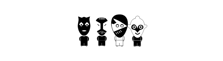 AliensInverse  Free Fonts Download