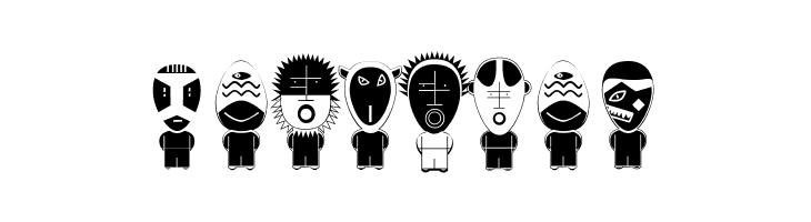 AliensInverse  Free Fonts Download