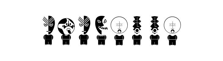 AliensInverse  Free Fonts Download