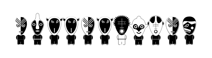 AliensInverse  Free Fonts Download