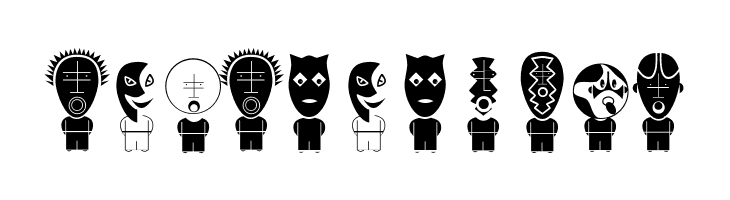 AliensInverse  Free Fonts Download