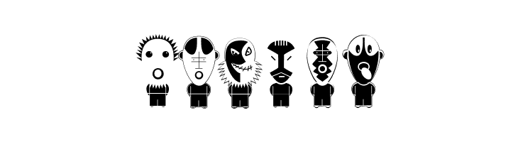 AliensInverse  Free Fonts Download