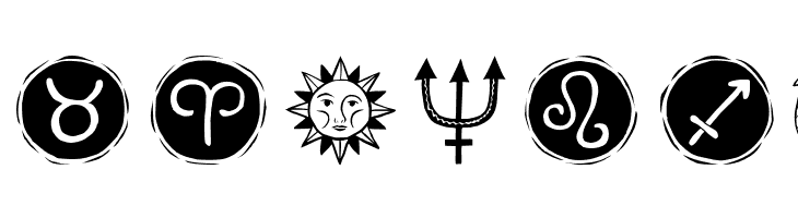 AstroDingbats  Free Fonts Download