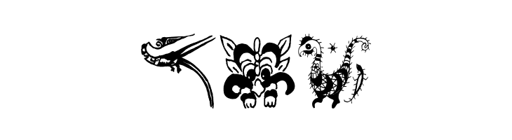 TribalDesigns_Tre  Free Fonts Download