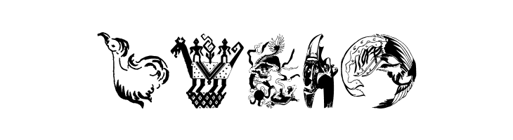 TribalDesigns_Tre  Free Fonts Download