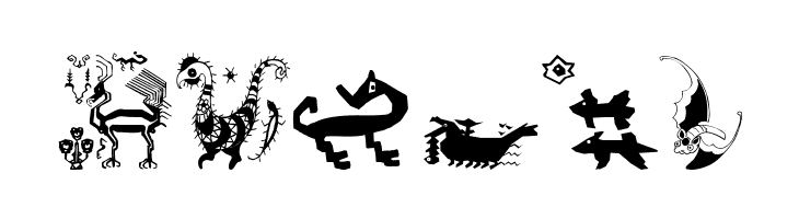 TribalDesigns_Tre  Free Fonts Download