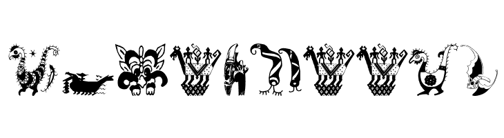 TribalDesigns_Tre  Free Fonts Download