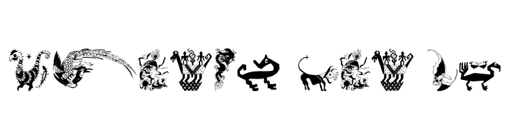 TribalDesigns_Tre  Free Fonts Download