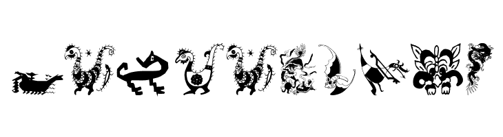 TribalDesigns_Tre  Free Fonts Download