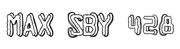 Dymo Grunge Bubble Extras  Free Fonts Download