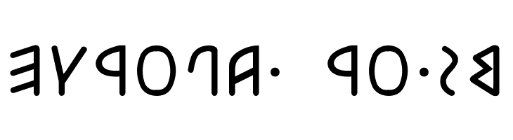 Etruscan mid/late Bold  Free Fonts Download