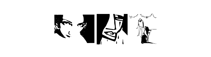 BlacKlinoleumBats  Free Fonts Download