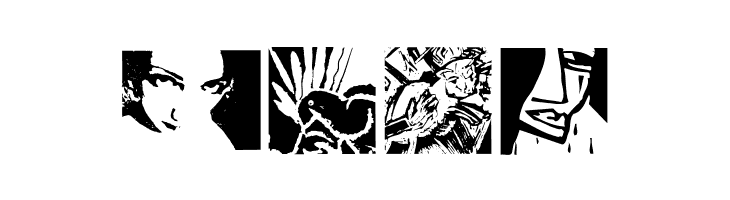 BlacKlinoleumBats  Free Fonts Download