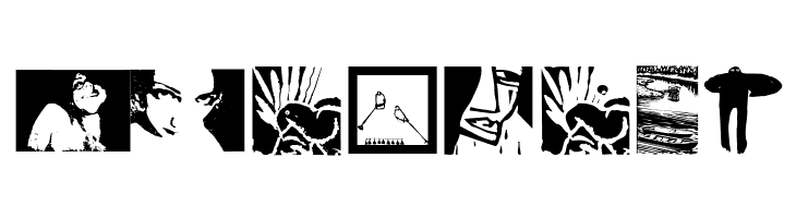 BlacKlinoleumBats  Free Fonts Download