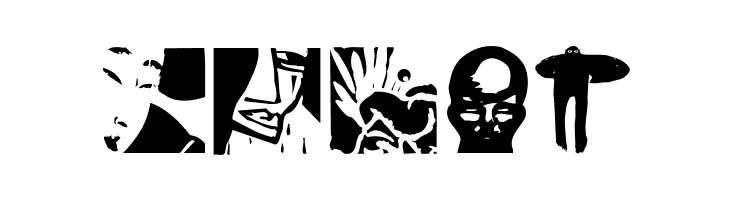 BlacKlinoleumBats  Free Fonts Download