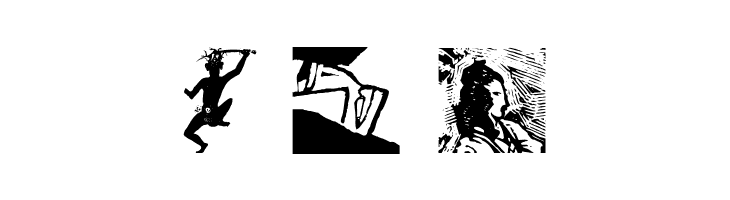 BlacKlinoleumBats  Free Fonts Download