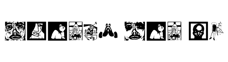 BlacKlinoleumBats  Free Fonts Download