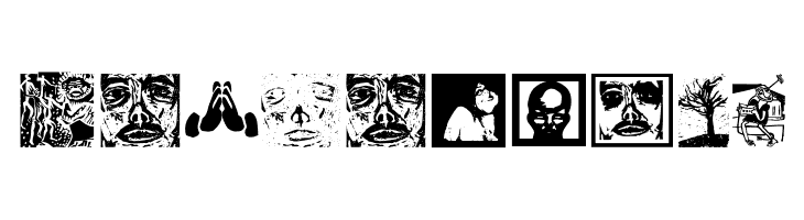 BlacKlinoleumBats  Free Fonts Download