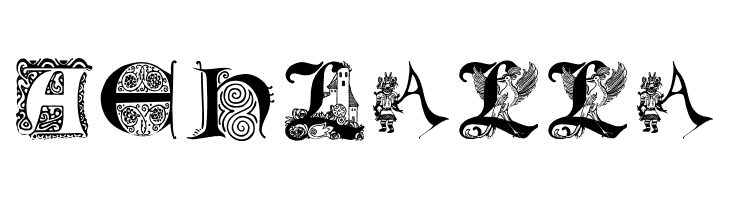 LettersBats  Free Fonts Download