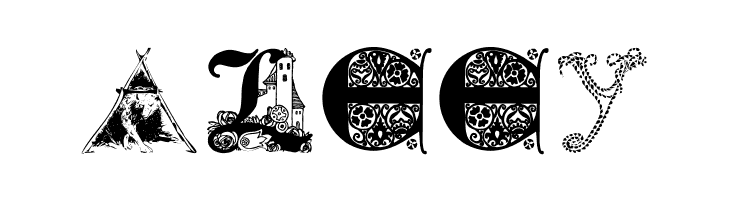 LettersBats  Free Fonts Download