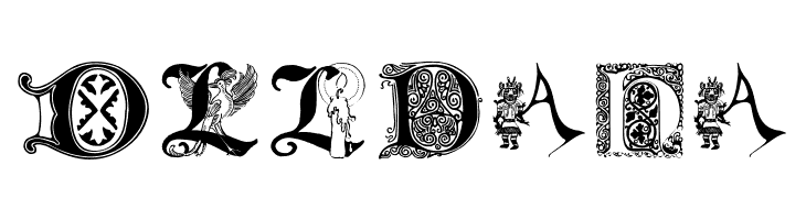 LettersBats  Free Fonts Download