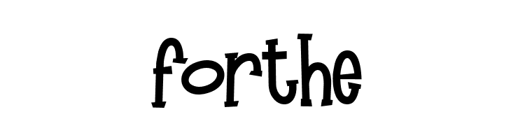 forthe Mandingo Font