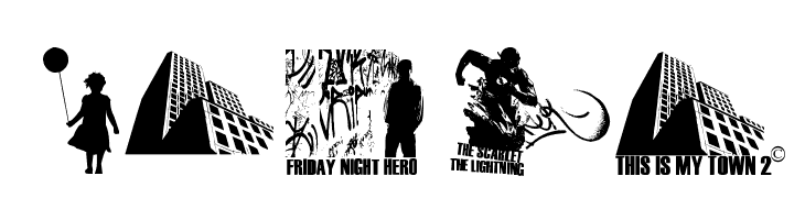 This Is My Town 2  Free Fonts Download