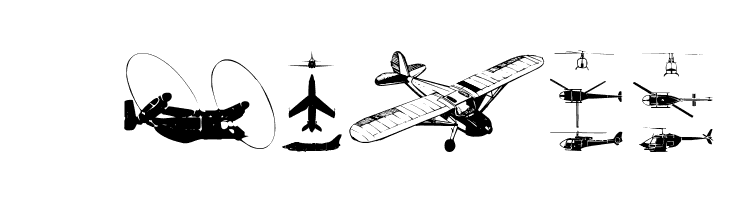 Aircraft2  Free Fonts Download