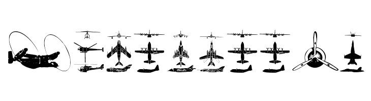 Aircraft2  Free Fonts Download