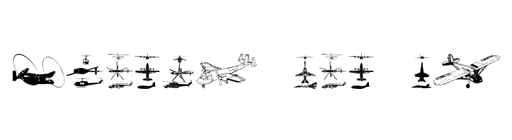 Aircraft2  Free Fonts Download