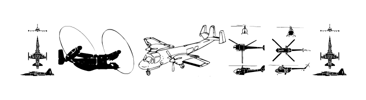 Aircraft2  Free Fonts Download