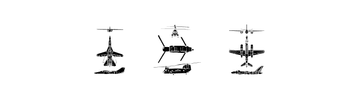 Aircraft1  Free Fonts Download