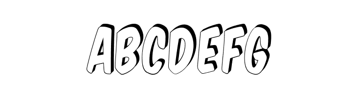 VTCSuperMarketSuperSale3D  Free Fonts Download