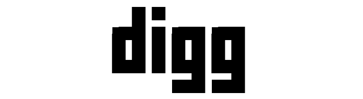 digg FFF Forward Font