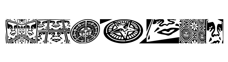 Obey3D  Free Fonts Download