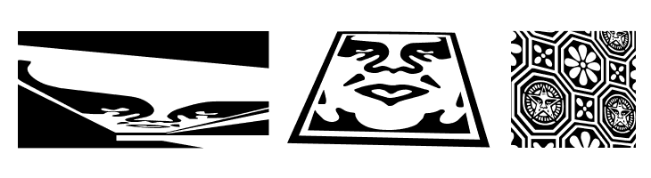 Obey3D  Free Fonts Download