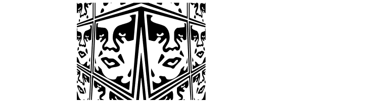 Obey3DAlt  Free Fonts Download