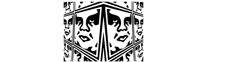 Obey3DAlt  Free Fonts Download