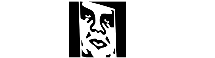 Obey3DAlt  Free Fonts Download
