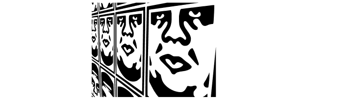 Obey3DAlt  Free Fonts Download