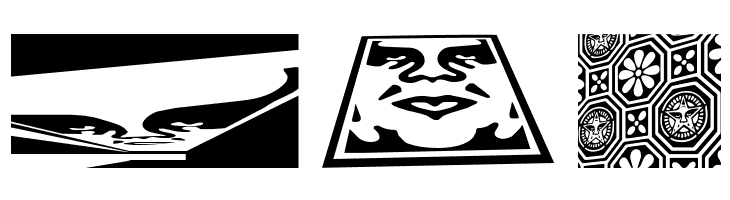 Obey3DAlt  Free Fonts Download