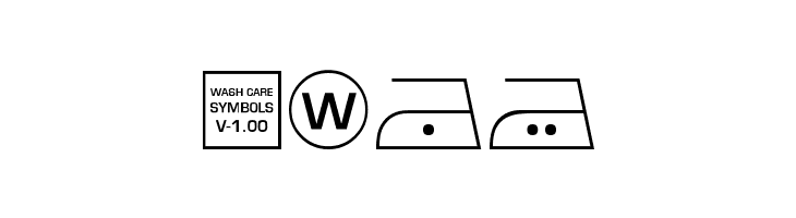 Wash Care Symbols M54  Free Fonts Download