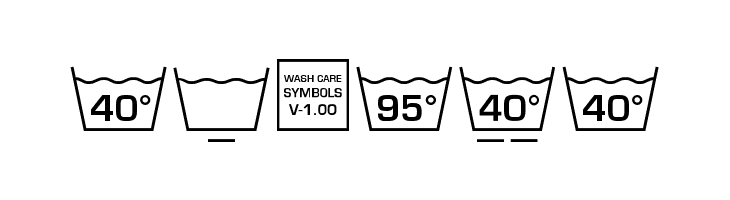 Wash Care Symbols M54  Free Fonts Download