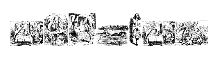 Alice in Wonderland  Free Fonts Download