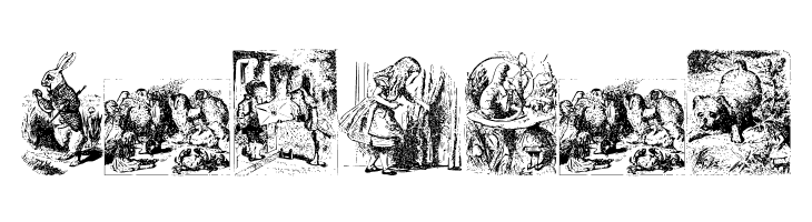 Alice in Wonderland  Free Fonts Download