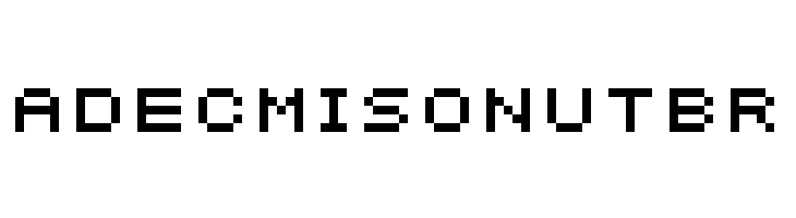 SF Intermosaic  Free Fonts Download