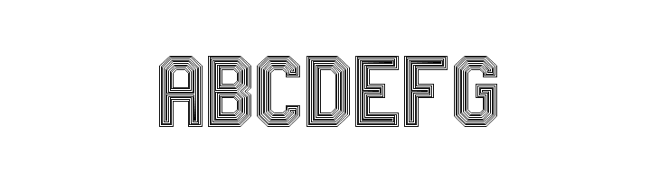 Bevel'sAdvocateMono Regular  Free Fonts Download