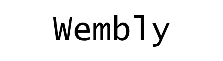 Excalibur Monospace  Free Fonts Download