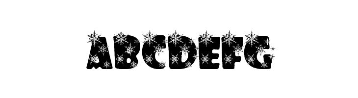 winterflakes  Free Fonts Download