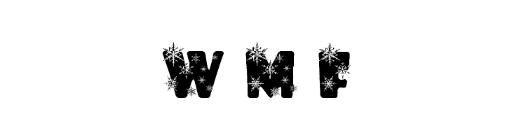 winterflakes  Free Fonts Download